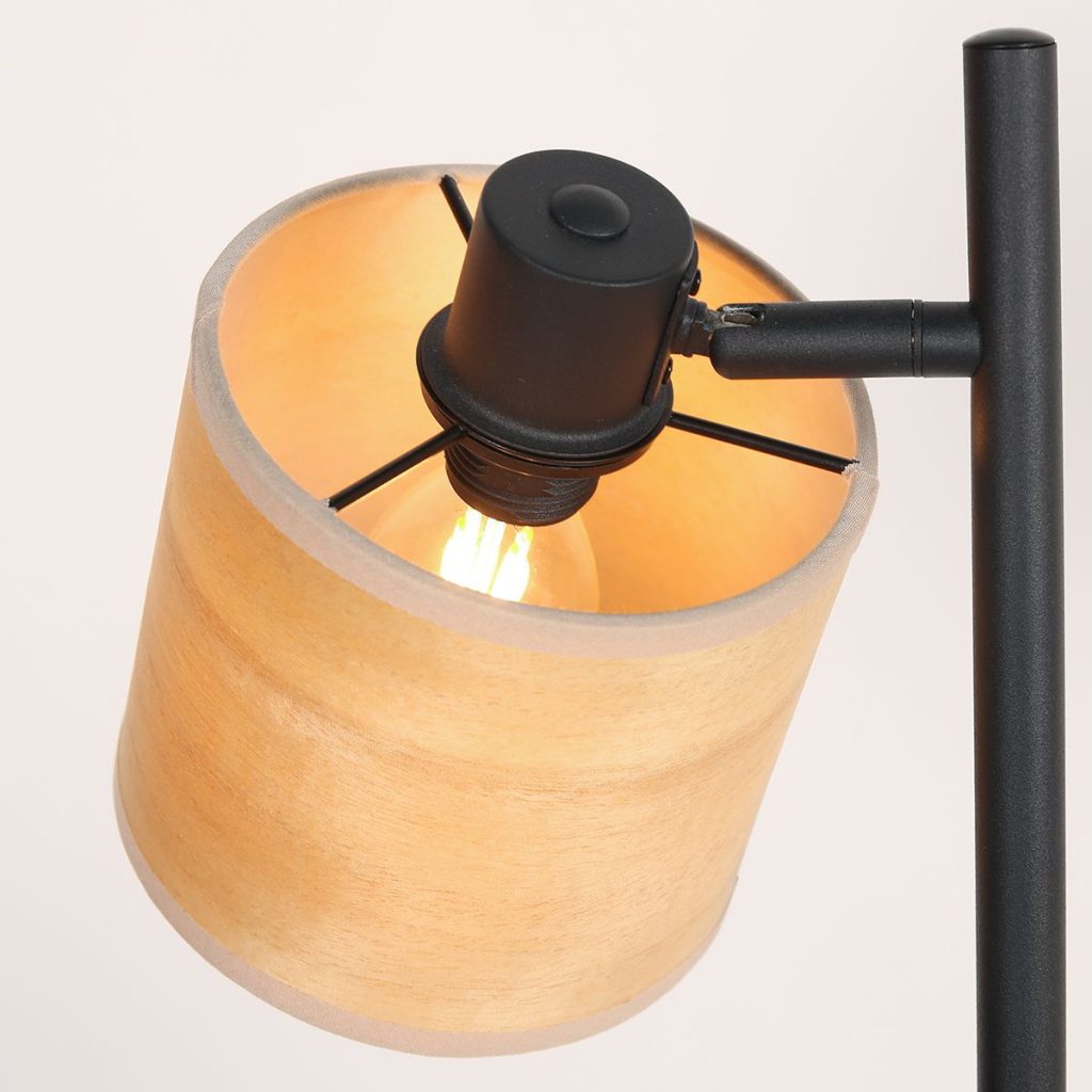 mexlite-vloerlamp-bambus-zwart-bamboe-ø28cm-e14-3670zw-1