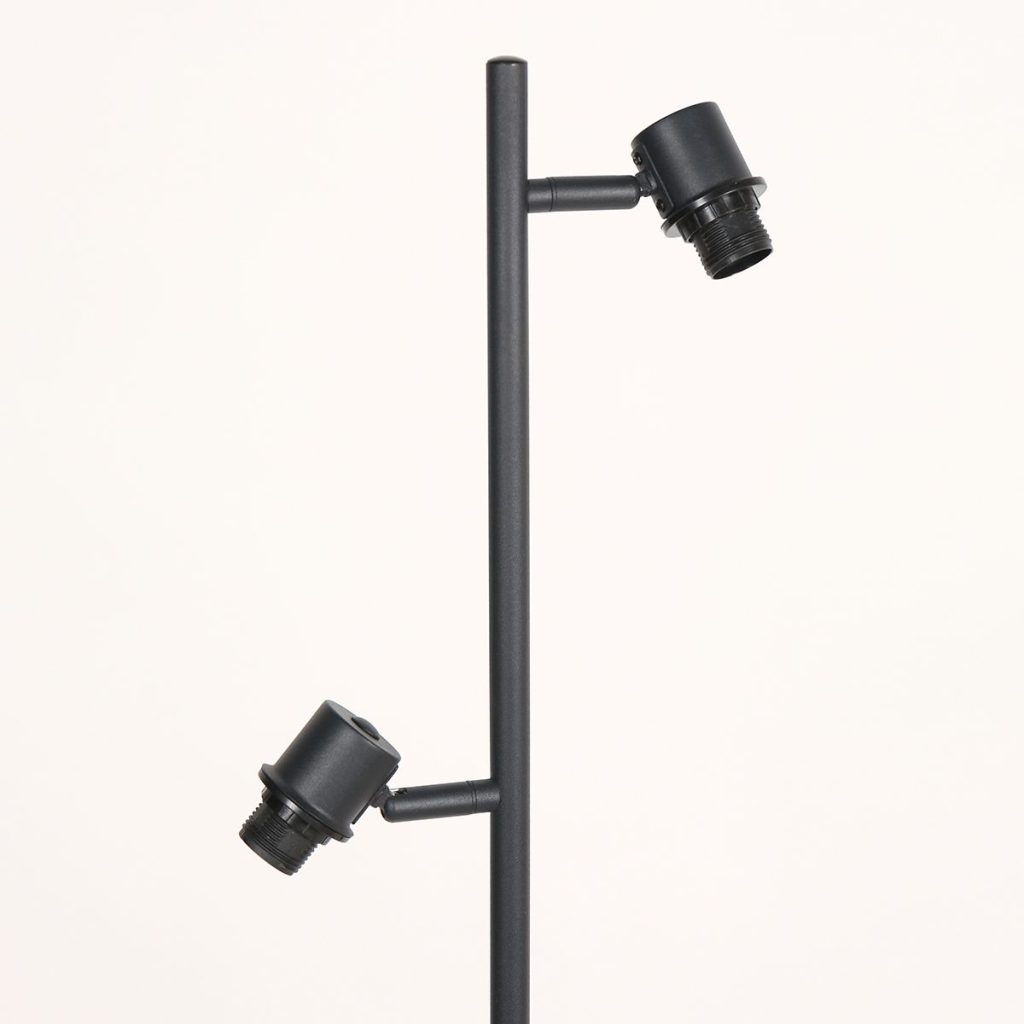 moderne-zwarte-vloerlamp-twee-lichts-vloerlamp-steinhauer-bambus-naturel-en-zwart-3670zw-5