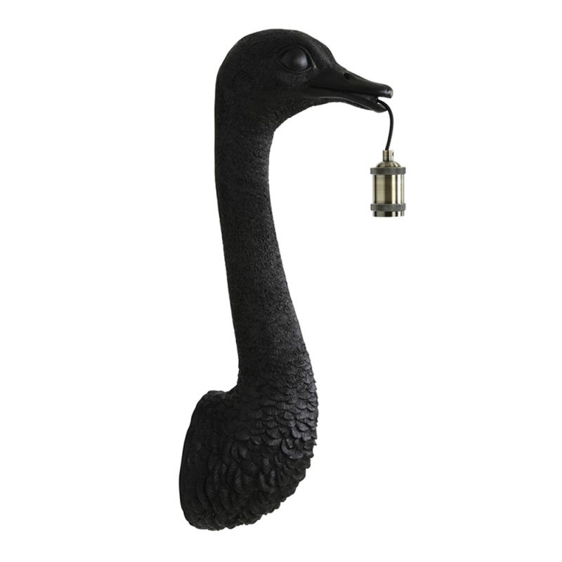 light&living-wandlamp-ostrich-zwart-kunststof-dierenlamp-e27-3122412-412