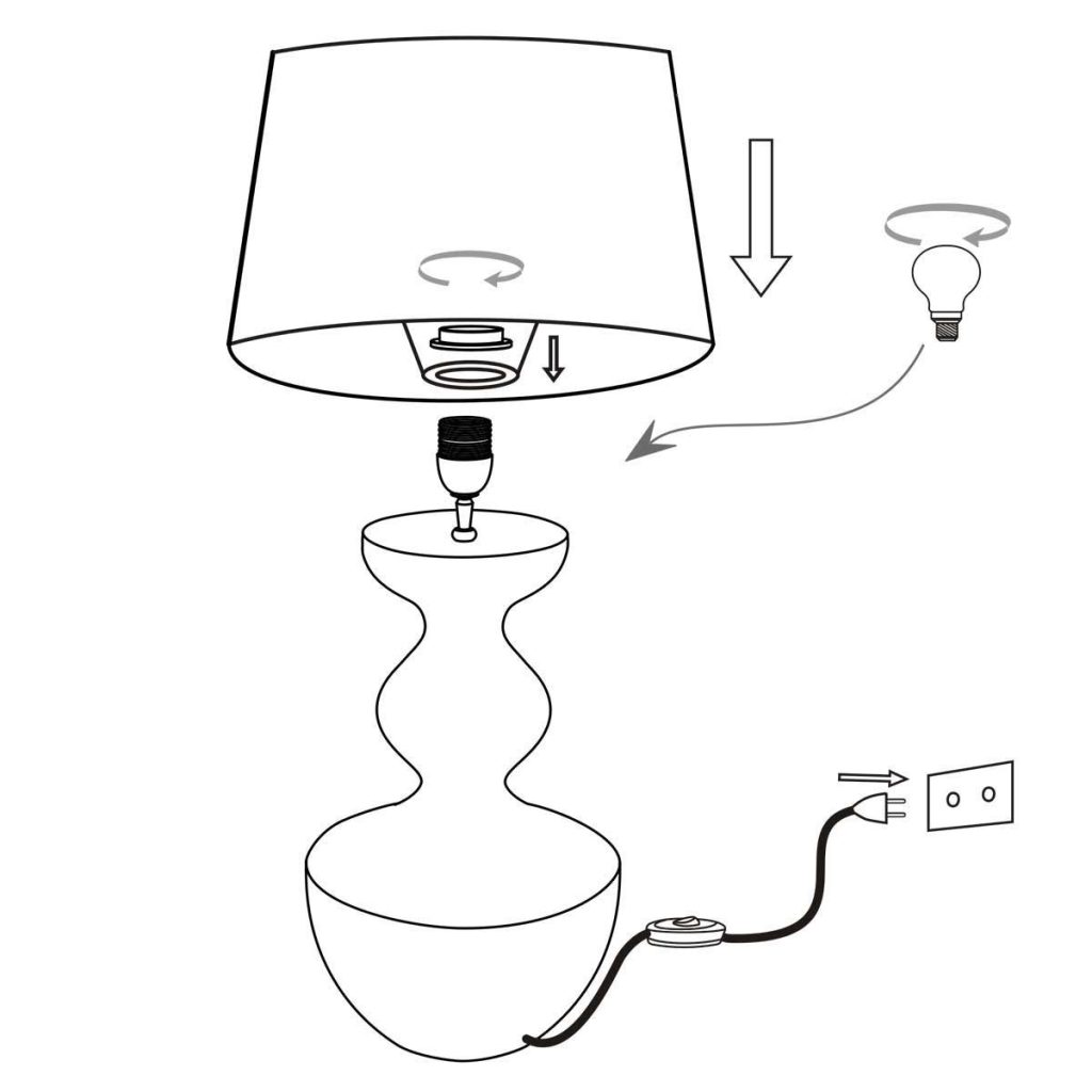 annelighting-tafellamp-lyons-zwart-houtlinnen-ø40cm-e27-3478zw-1