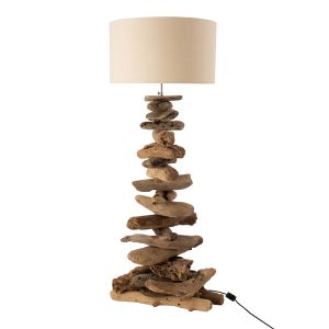 natuurlijke-beige-tafellamp-houten-voet-jolipa-driftwood-10837