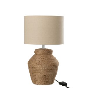 natuurlijke-beige-tafellamp-met-tou-jolipa-meli-31393-1