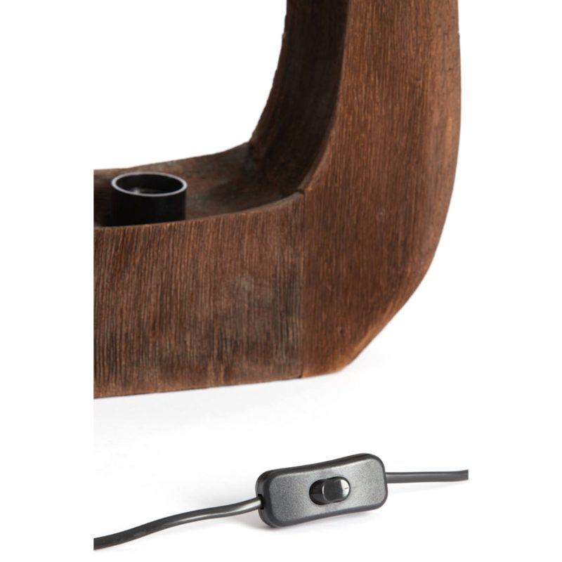 light&living-tafellamp-kelafo-bruin-hout-e27-7041164-1