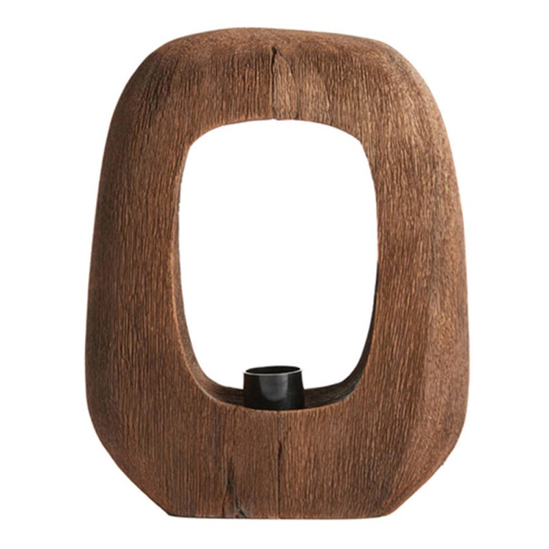 light&living-tafellamp-kelafo-bruin-hout-e27-7041064-064