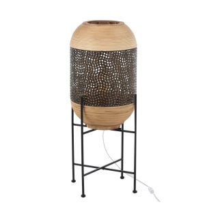 oosterse-tafellamp-zwart-met-hout-jolipa-spirit-10717-1