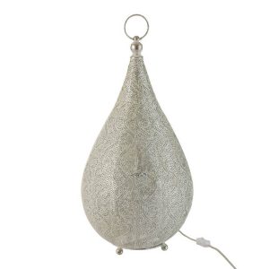 oosterse-zilveren-tafellamp-druppelvorm-jolipa-oriental-3582