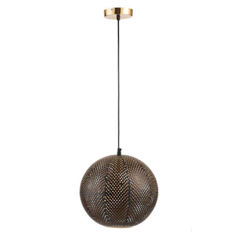 Oosterse zwart met gouden hanglamp Jolipa Shelly - Afbeelding 2