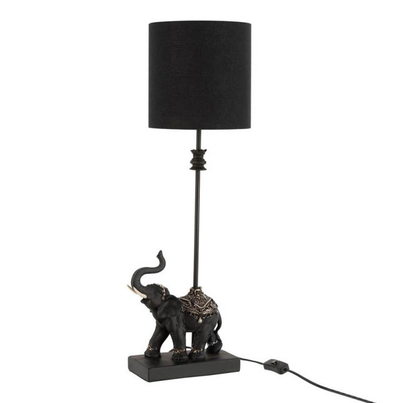 oosterse-zwarte-tafellamp-olifant-jolipa-elephant-poly-6478