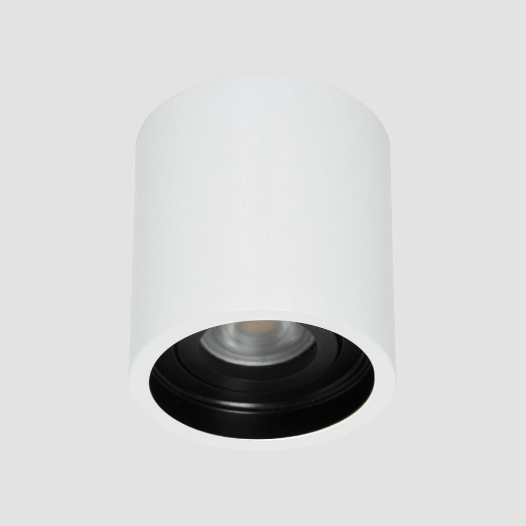 Moderne witte kunststof metalen spot Steinhauer Pelite spot - Afbeelding 10