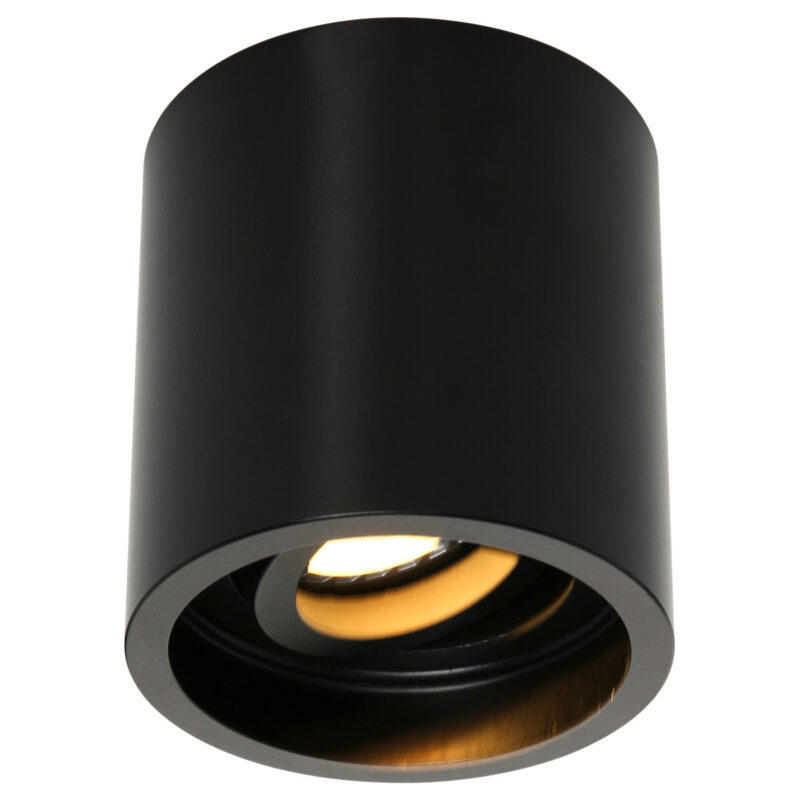 steinhauer-spot-pelitespot-zwart-kunststofmetaal-ø9cm-gu10-1731zw-1
