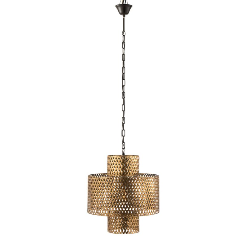 Oriëntaalse gouden metalen hanglamp Jolipa Izzy - Afbeelding 2
