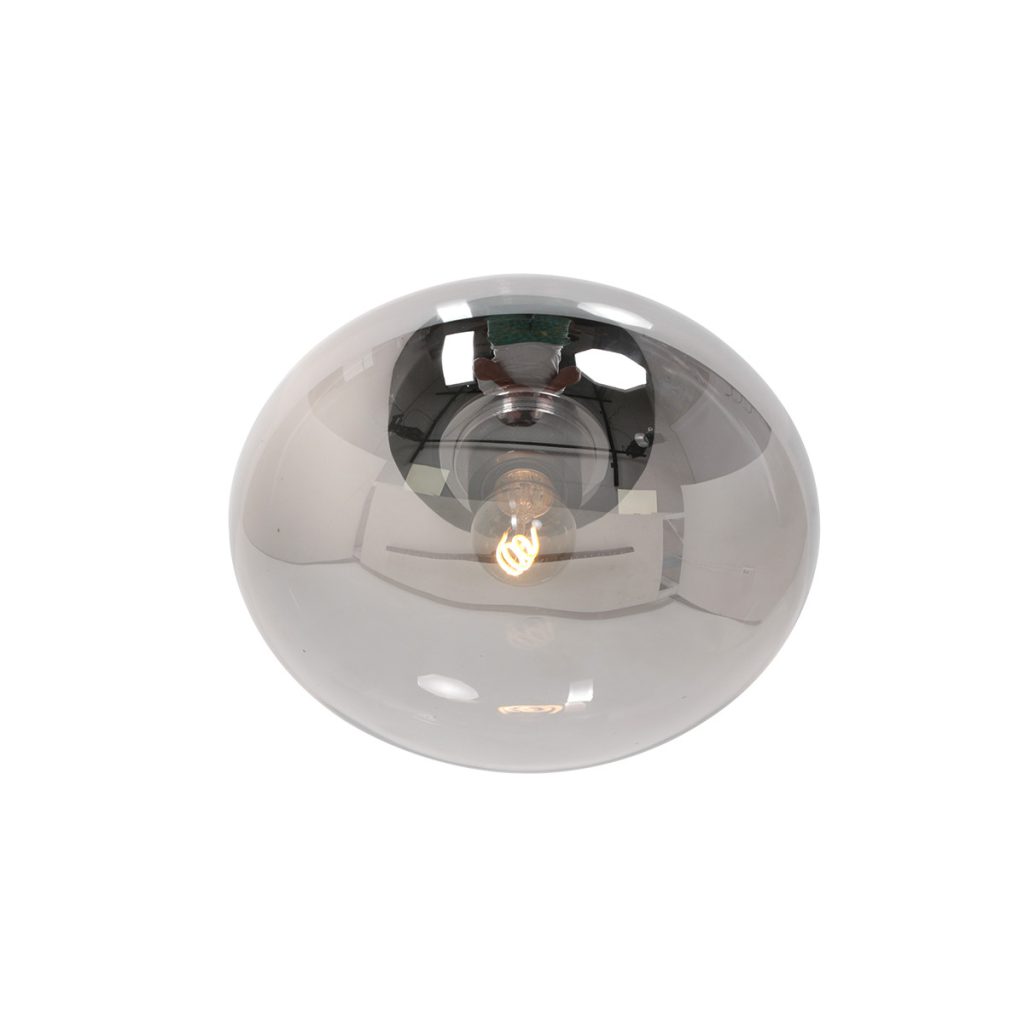 ovale-plafondlamp-reflexion-smoke-3387zw-25cm-plafonnieres-steinhauer-reflexion-zwart-3387zw-3