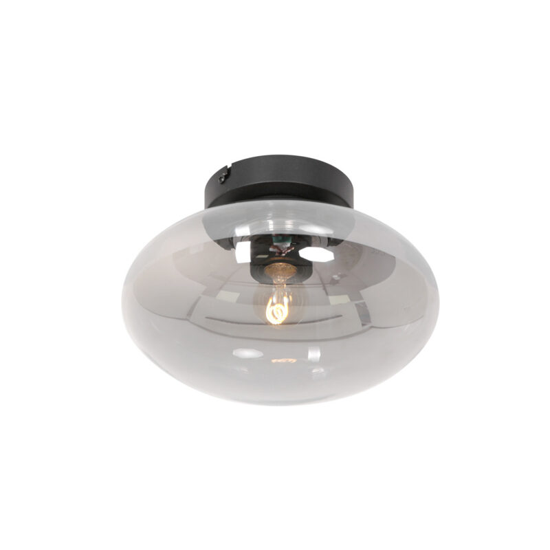 steinhauer-plafonniere-reflexion-transparant-glasmetaal-ø25cm-e27-3387zw-1