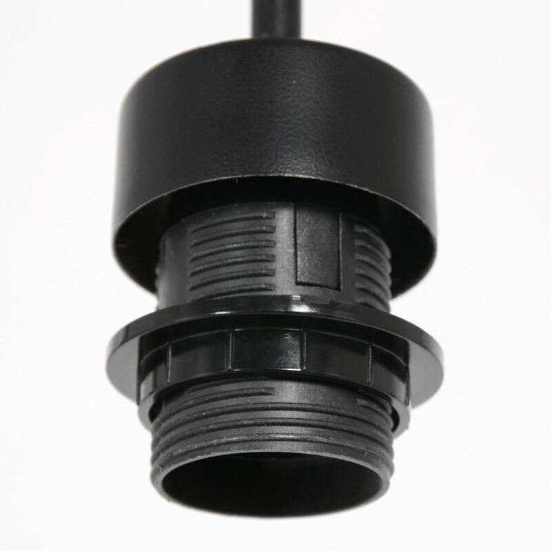 steinhauer-hanglamp-sparkledlight-zwart-metaal-ø11cm-e27-3602zw-1