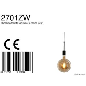 mexlite-hanglamp-minimalics-zwart-metaal-ø10cm-e27-2701zw-1