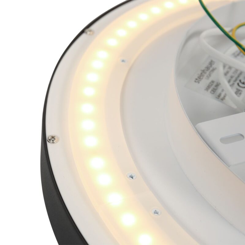 steinhauer-plafonniere-flady-zwart-kunststofmetaal-ø40cm-led-3685zw-1