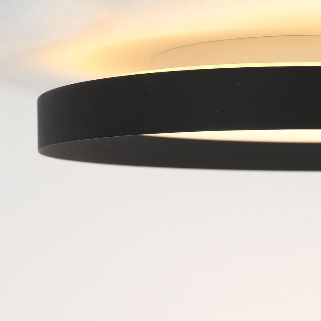 Moderne kunststoffen witte plafonnière Steinhauer Flady - Afbeelding 11