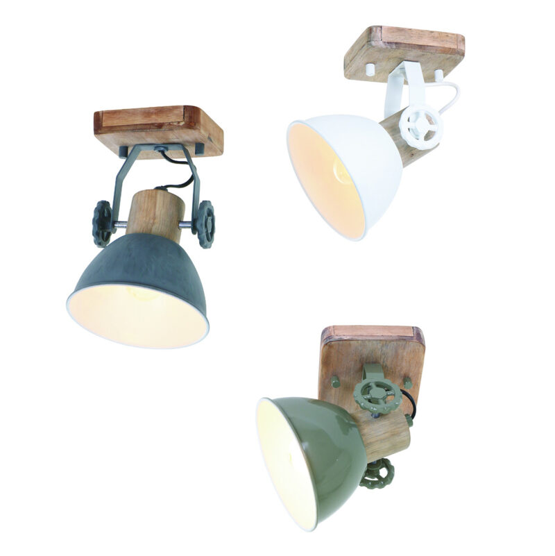 mexlite-spot-gearwood-groen-metaalrubberwood-opbouwspot-e27-7968g-1