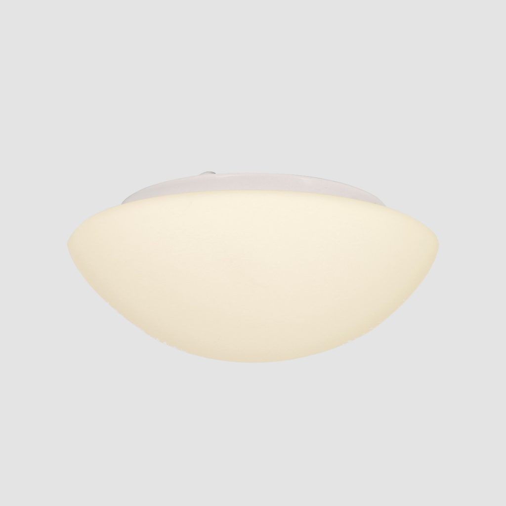 Moderne metalen witte glazen plafonnière Steinhauer Ceiling and wall - Afbeelding 10