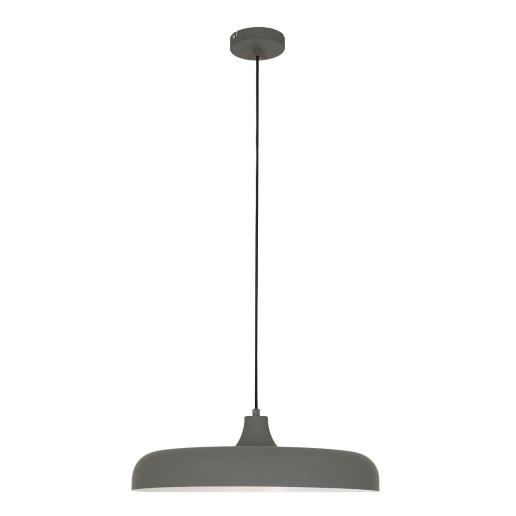 Retro grijze metalen hanglamp Steinhauer Krisip - Afbeelding 2