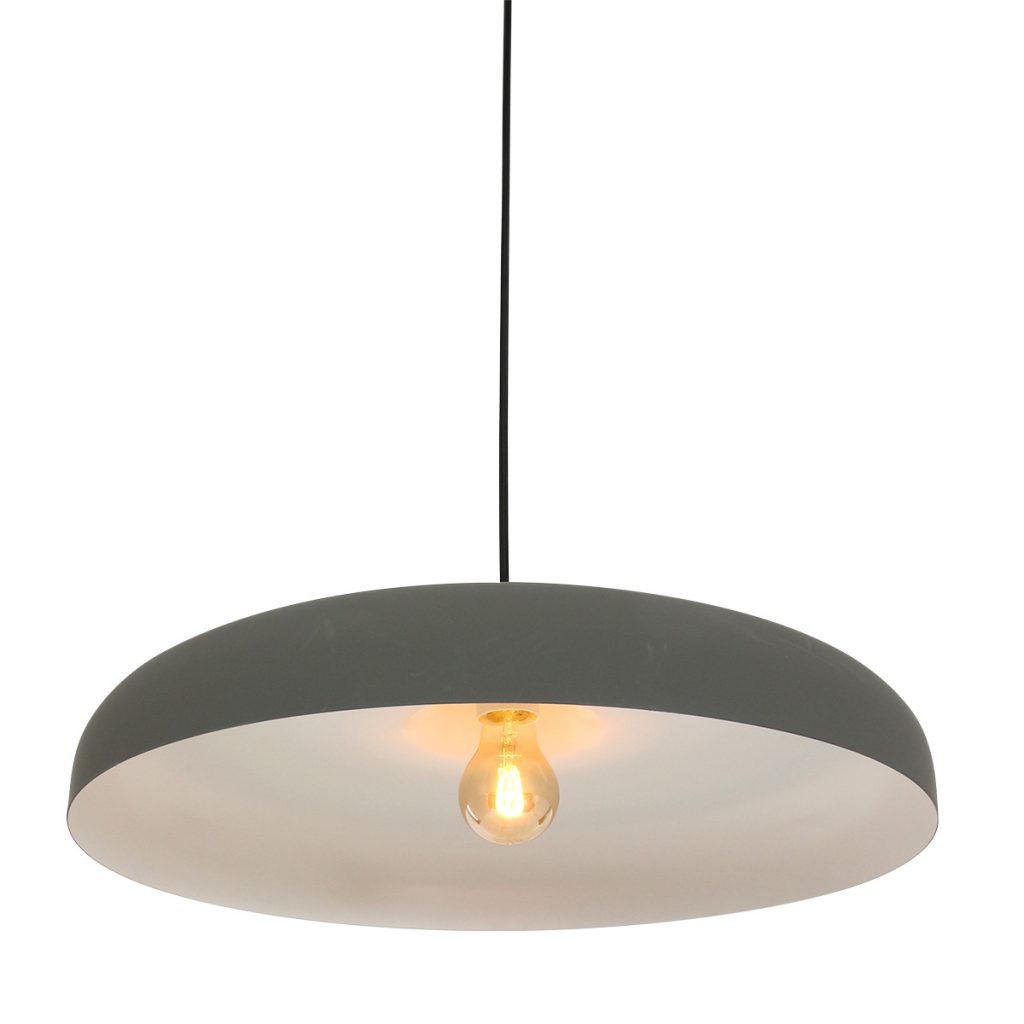 Retro grijze metalen hanglamp Steinhauer Krisip - Afbeelding 11