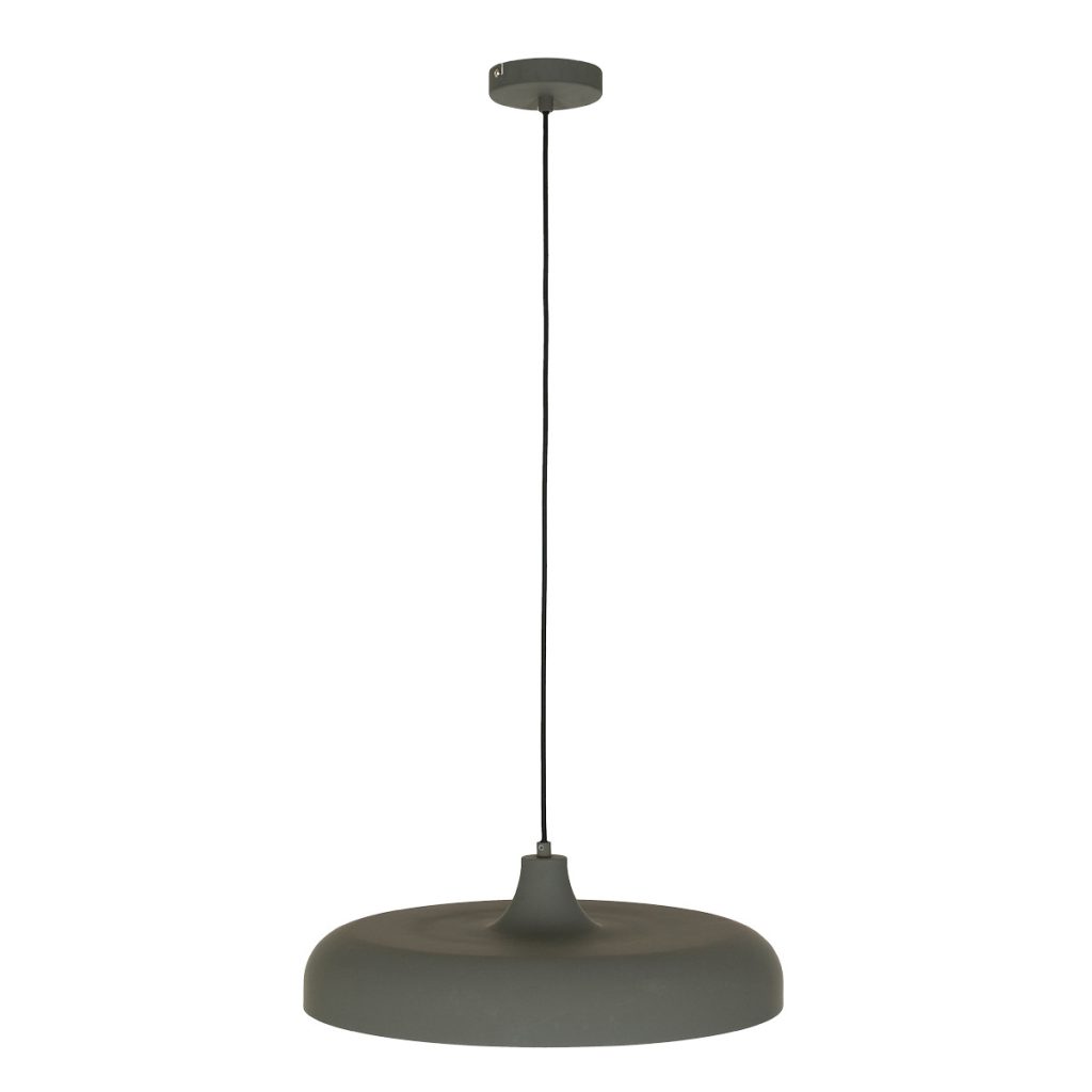 Retro grijze metalen hanglamp Steinhauer Krisip - Afbeelding 12