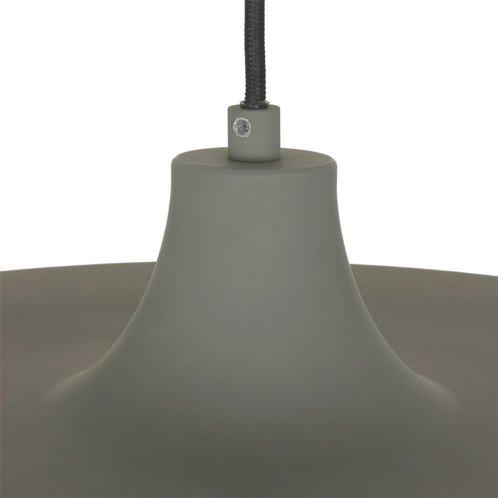 Retro grijze metalen hanglamp Steinhauer Krisip - Afbeelding 5