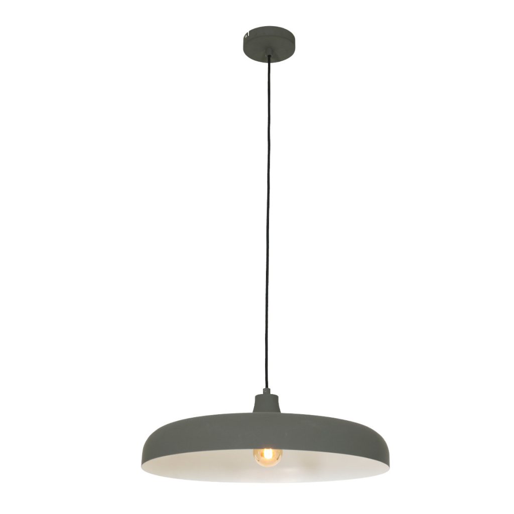 Retro grijze metalen hanglamp Steinhauer Krisip - Afbeelding 10