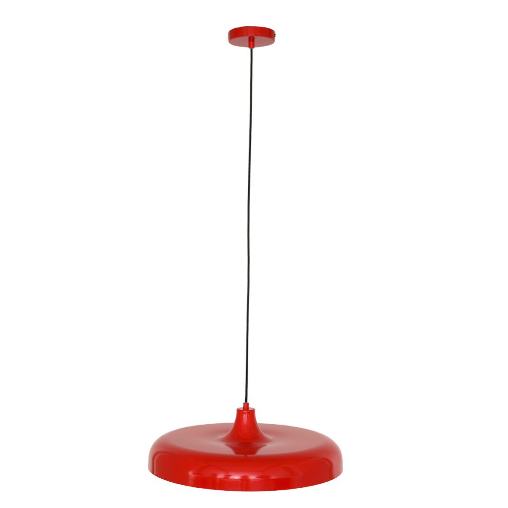 Retro rode metalen hanglamp Steinhauer Krisip - Afbeelding 13