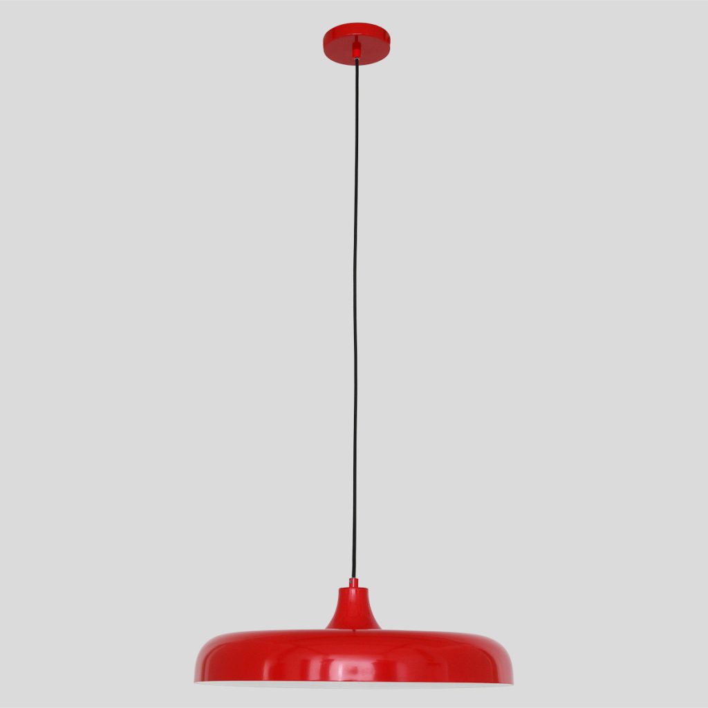 Retro rode metalen hanglamp Steinhauer Krisip - Afbeelding 17