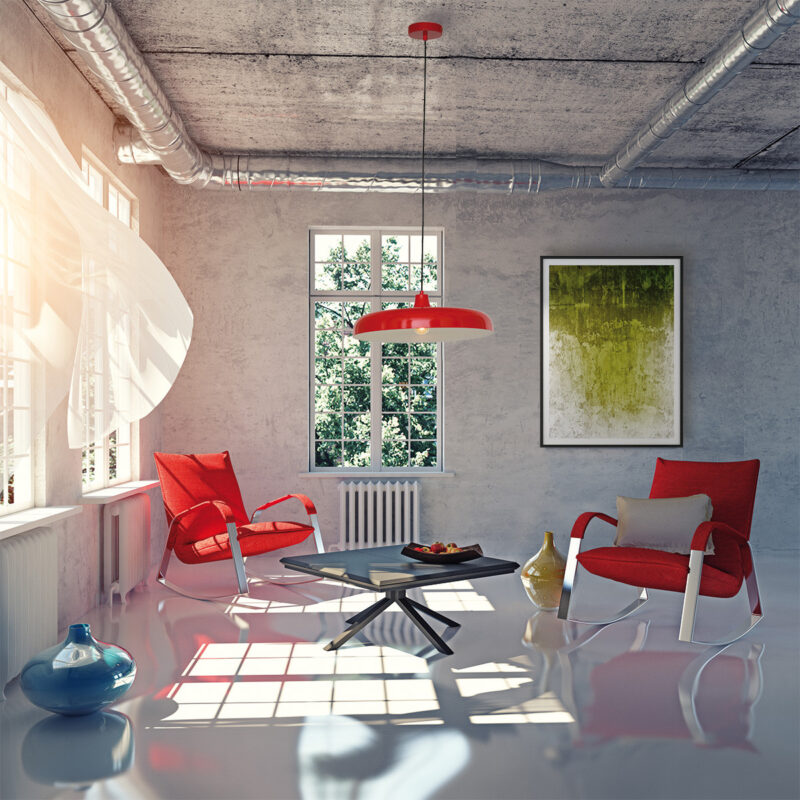 steinhauer-hanglamp-krisip-rood-metaal-ø50cm-e27-2677ro-1