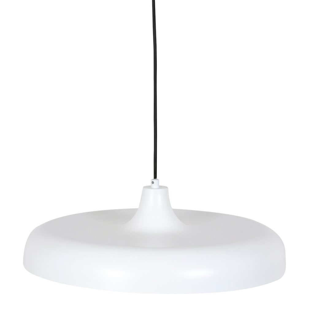 Retro witte metalen hanglamp Steinhauer Krisip - Afbeelding 12