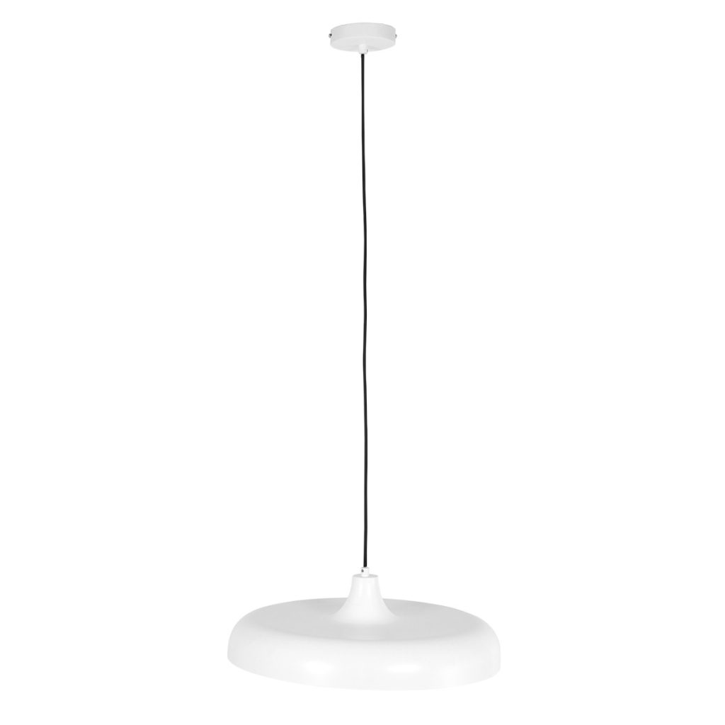Retro witte metalen hanglamp Steinhauer Krisip - Afbeelding 7