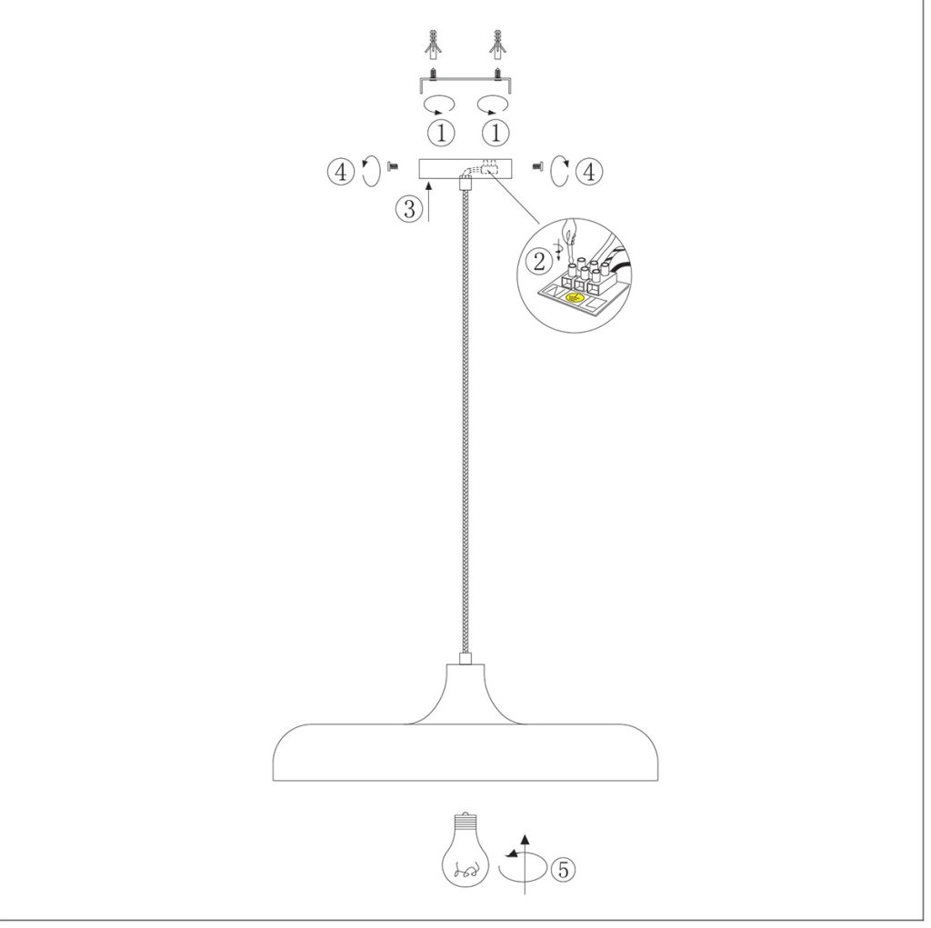 Retro metalen hanglamp zwart Steinhauer Krisip - Afbeelding 8