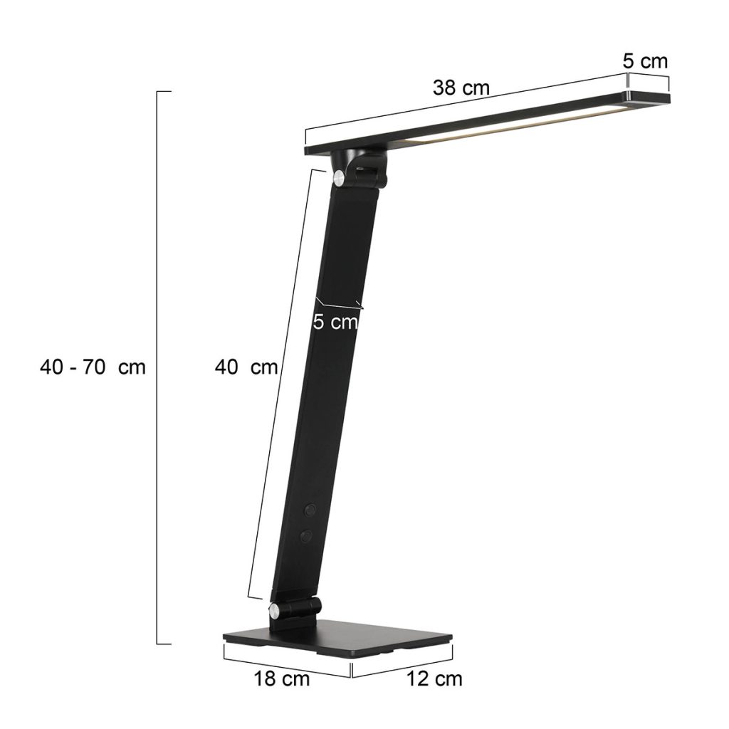 Praktische bureaulamp Steinhauer Serenade led - Afbeelding 8