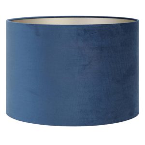 retro-blauwe-zilveren-lampenkap-light-and-living-velours-2250047