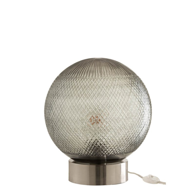 Retro bolvormige glazen tafellamp Jolipa Ruby - Afbeelding 2