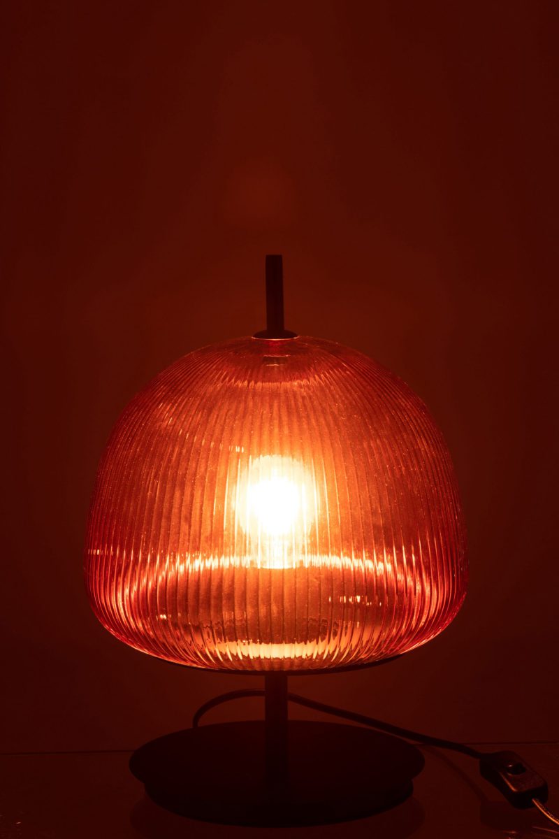 retro-glazen-tafellamp-rood-jolipa-oasis-31633-3