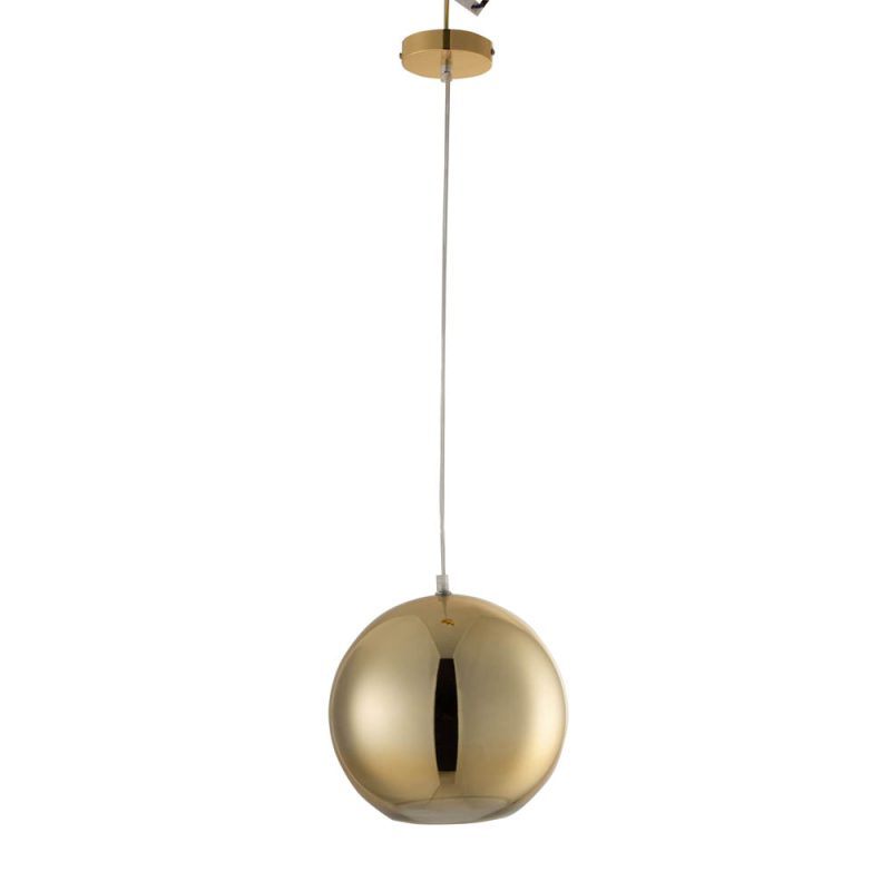 Retro gouden bolvormige hanglamp Jolipa Zack - Afbeelding 2