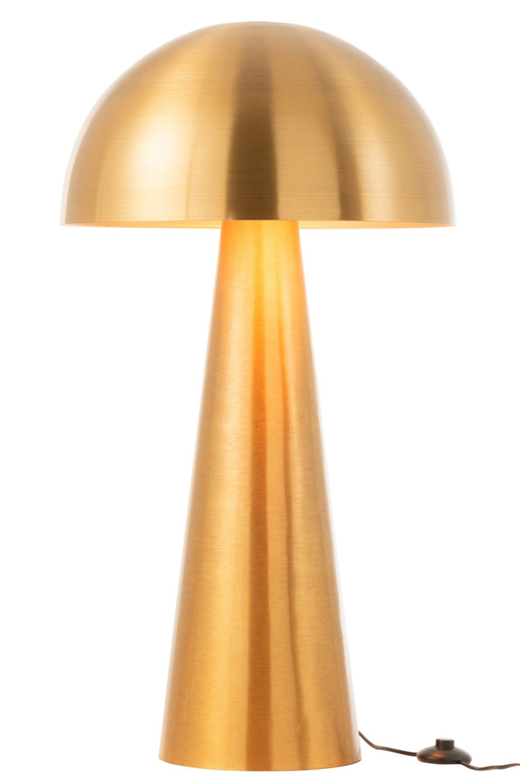 Retro gouden paddenstoel tafellamp Jolipa Mushroom - Afbeelding 3