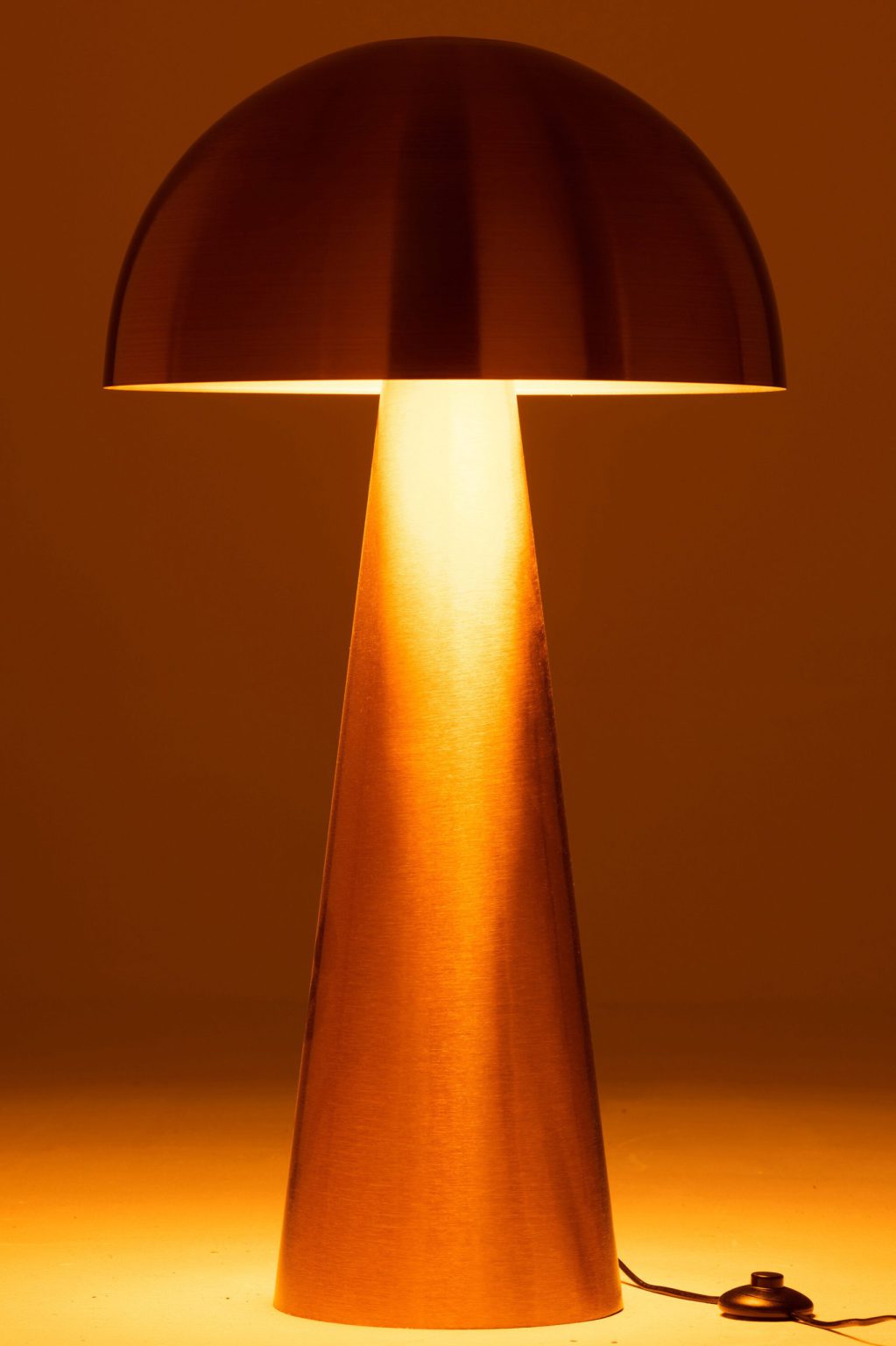 Retro gouden paddenstoel tafellamp Jolipa Mushroom - Afbeelding 4
