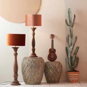 light&living-kap-velours-rood-textiel-ø30cm-e27-2230049-1