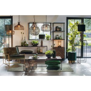 light&living-kap-velours-groen-textiel-ø35cm-e27-2235051-1
