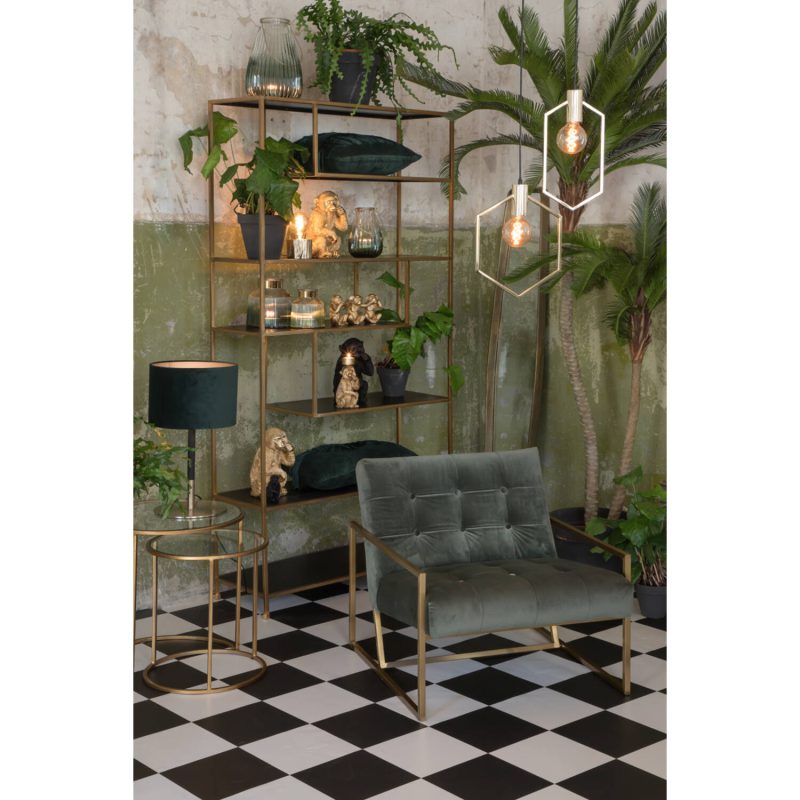light&living-kap-velours-groen-textiel-ø30cm-e27-2230051-1