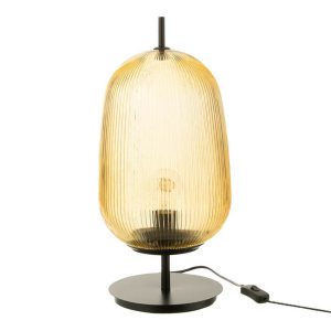 retro-tafellamp-geel-ribbelglas-jolipa-oasis-31635