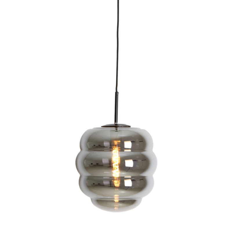 light&living-hanglamp-misty-zwart-glassmokeglas-ø30cm-e27-2961212-1