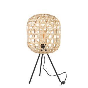 retro-zwart-met-beige-tafellamp-driepoot-jolipa-niko-20970-1