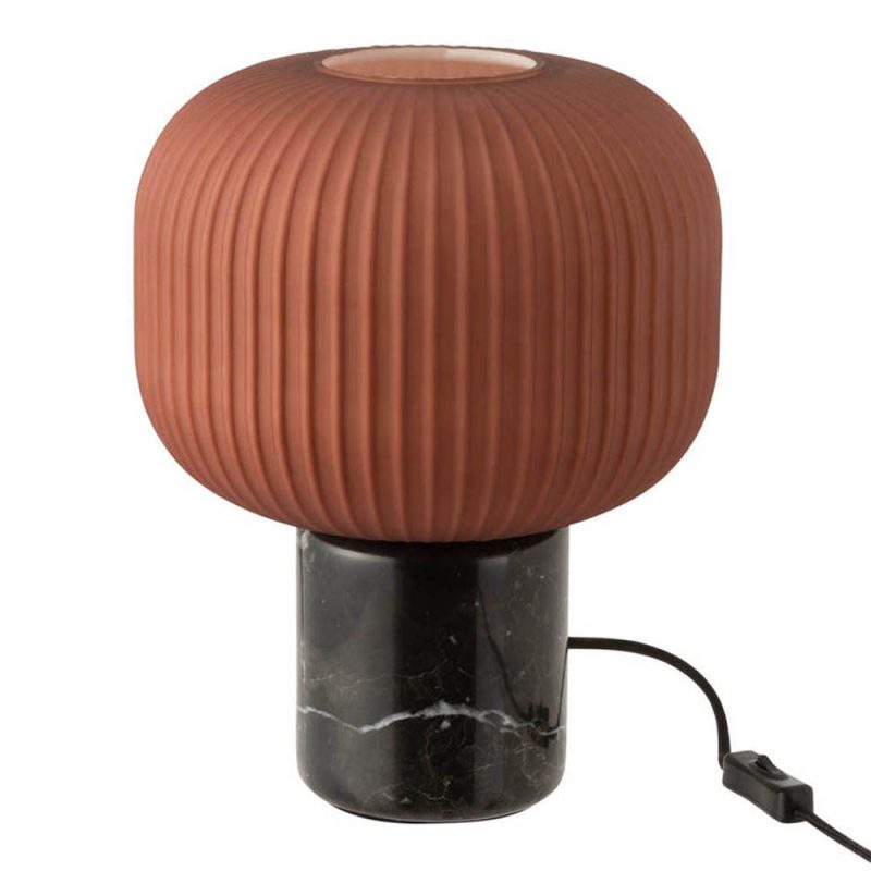 retro-zwart-met-terracotta-tafellamp-jolipa-yufo-5750