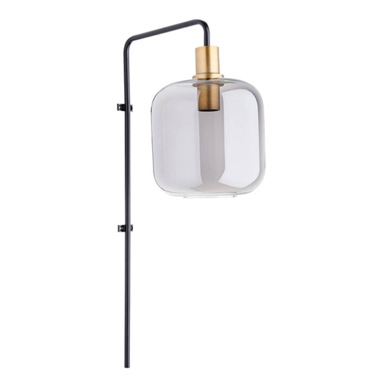 light&living-wandlamp-lekar-zwart-glasmetaal-e27-3122384-384