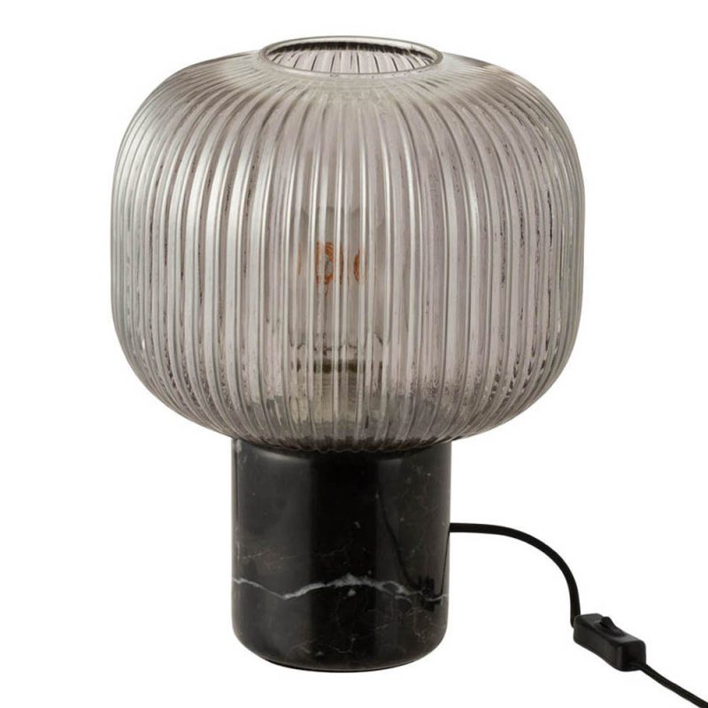 retro-zwarte-tafellamp-ribbelglas-jolipa-yufo-5739